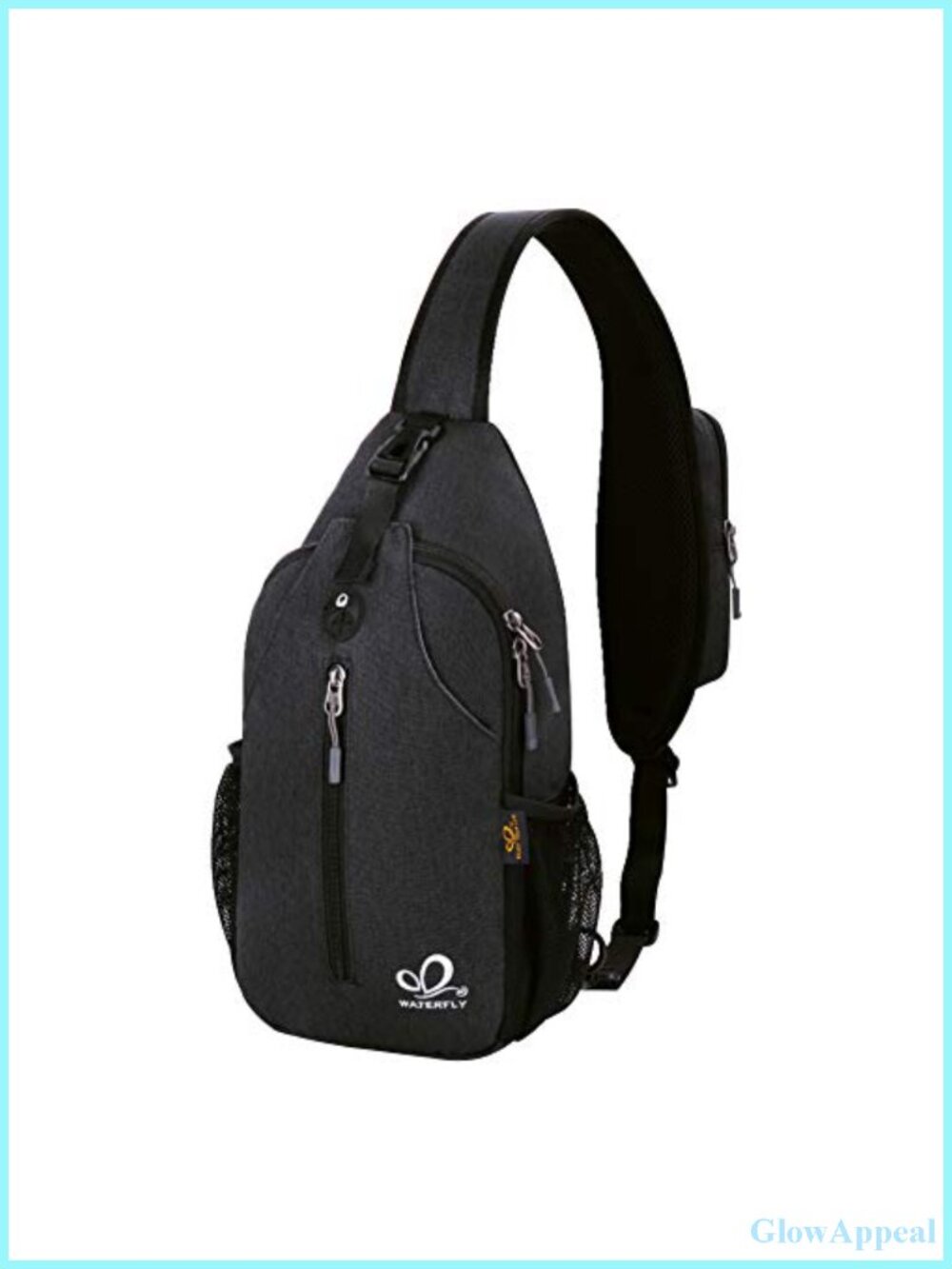 Water Resistant Crossbody Sling Backpack Travel Hiking Chest Bag Daypack